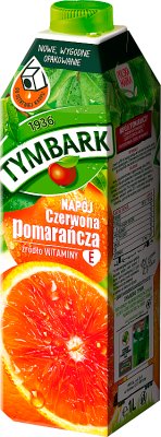 Tymbark napój pomarańcza z czerwoną pomarańczą z Sycylii