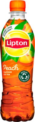 ice tea non-carbonated drink peach