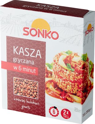 Sonko Kasza gryczana w 6 minut