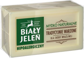 Biały Jeleń mydło w kostce naturalne hipoalergiczne