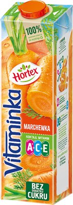 Carottes de nectar Vitaminka purée