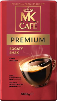 Los granos de café premium