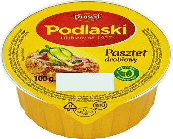 Podlaski Poulet Pate avec des poulets