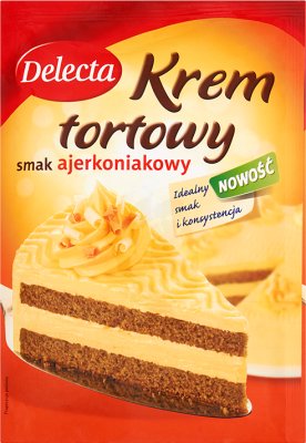 Delecta Krem do ciast o smaku ajerkoniakowym