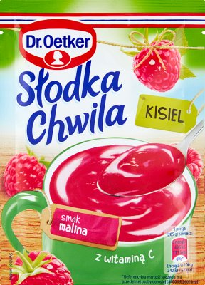 Dr. Oetker raspberry jelly sweet moment