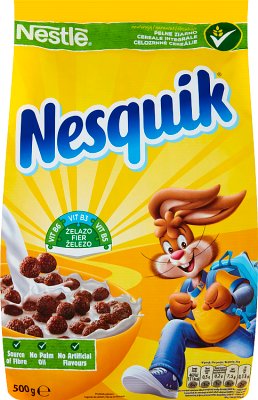 Nestle Nesquick chocolate cereal