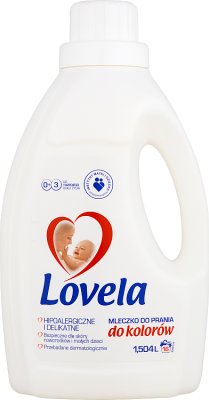 Lovela hipoalergiczne mleczko do prania do kolor