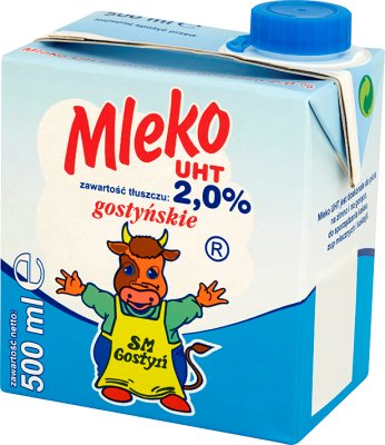 SM Gostyń mleko UHT 2% tłuszczu
