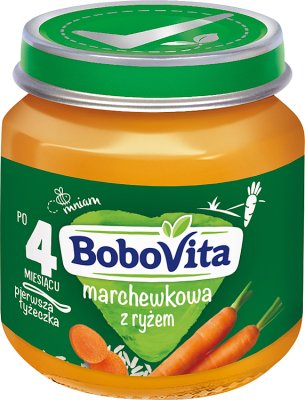 BoboVita zupka marchewkowa z ryżem
