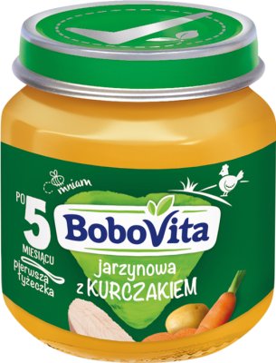 *BoboVita zupka jarzynowa z kurczakiem