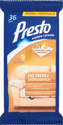 Presto ткань кожаной мебели масло авокадо