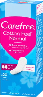 Carefree Slipeinlagen luftig Triplefresh 20 Stück