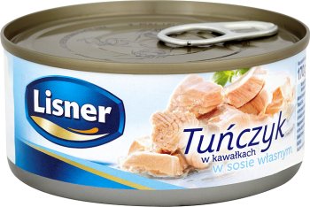 Lisner tuńczyk w kawałkach w sosie własnym