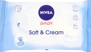lingettes pour bébé avec une lotion pour bébé Soft & Soins
