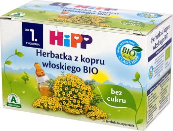 HiPP BIO Herbatka z kopru włoskiego od 1. tygodnia 30 g (20 torebek) 