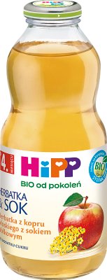 HiPP Herbatka z  kopru włoskiego z sokiem jabłkowym BIO