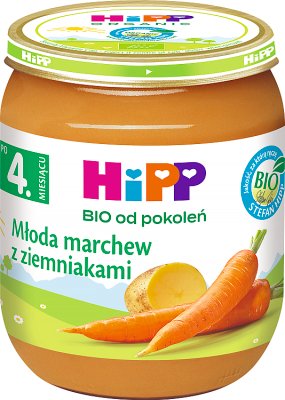 HiPP młoda marchew z ziemniakami BIO
