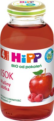 HiPP Sok Maliny-Jabłka BIO