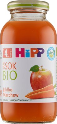 Jugo de manzana y zanahoria HiPP BIO