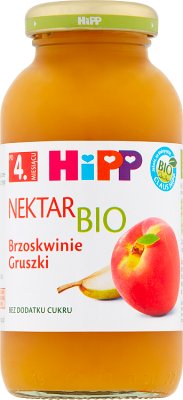 HiPP BIO Nektar brzoskwinie gruszki po 4. miesiącu 0,2 l 