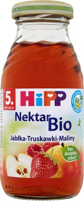 HiPP BIO Jabłka-Truskawki-Maliny Nektar po 5. miesiącu 0,2 l 