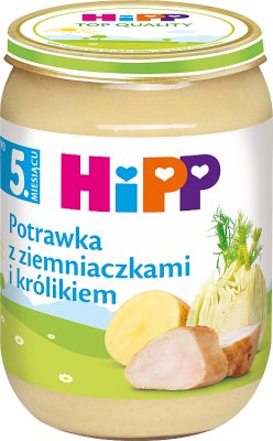 HiPP Potrawka z ziemniaczkami i królikiem