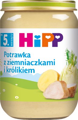 HiPP Potrawka z ziemniaczkami i królikiem 