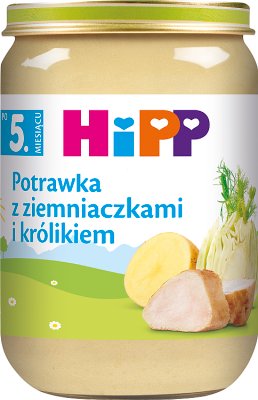 HiPP Potrawka z ziemniaczkami i królikiem