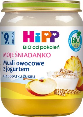 HiPP Fruit muesli with BIO yoghurt