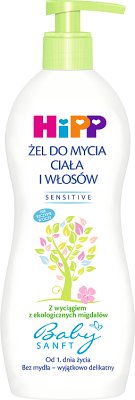 HiPP Żel do mycia ciała i włosów