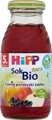 HiPP sok 100% Czarna porzeczka - Jabłko BIO