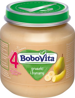 BoboVita deserek gruszki i banany