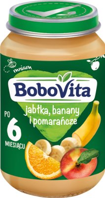 BoboVita deserek jabłka, banany i pomarańcze