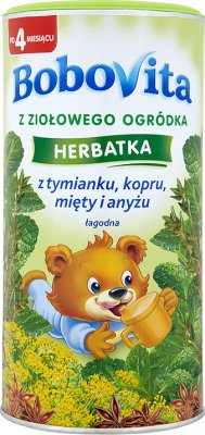 Bobovita herbatka z tymianku, kopru, mięty i anyżu