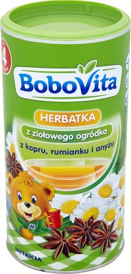 Bobovita herbatka z kopru, rumianku i anyżu, łagodna
