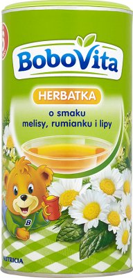 Bobovita herbatka z melisy, rumianku i lipy, łagodna