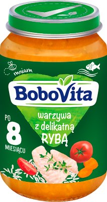 BoboVita obiadek warzywa z delikatną rybą