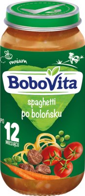 BoboVita obiadek spaghetti po bolońsku