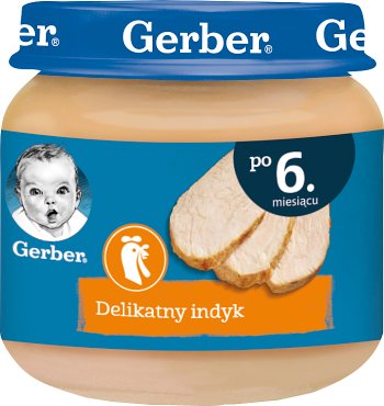 Gerber delikatny indyk