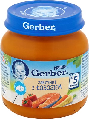 Gerber obiadek jarzynki z delikatną rybką