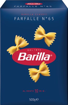 Barilla makaron z pszenicy durum Farfalle n 65 (kokardki)