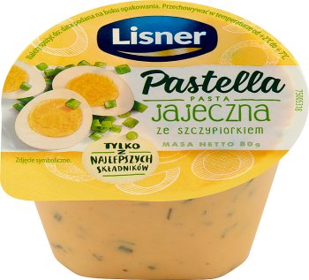 Lisner Pastella pasta kanapkowa jajeczna ze szczypiorkiem