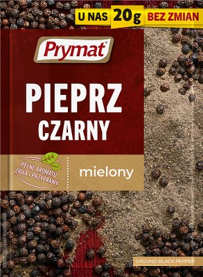 Prymat pieprz czarny  mielony
