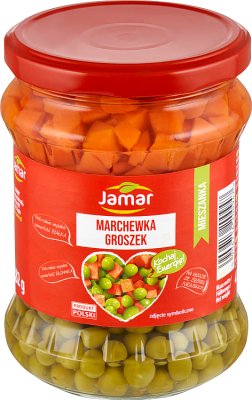Jamar mieszanka warzywna marchewka i groszek