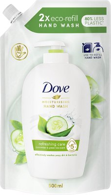 Dove mydło w płynie zapas go fresh  -  touch