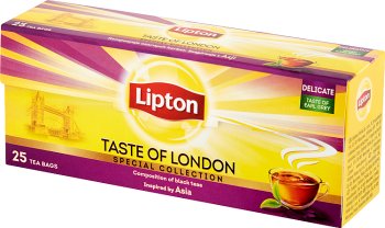 goût de London Tea 25 sachets de thé