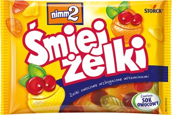 Laugh enriched with vitamins , fruit jellies