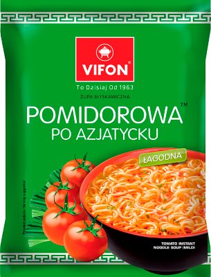 sopa instantánea de pasta de tomate en polvo
