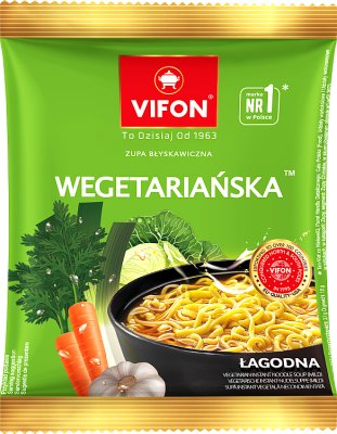 soupe instantanée végétarien poudre