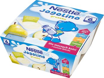 Nestle Misiowy Jogurcik jogurt dla dzieci gruszka